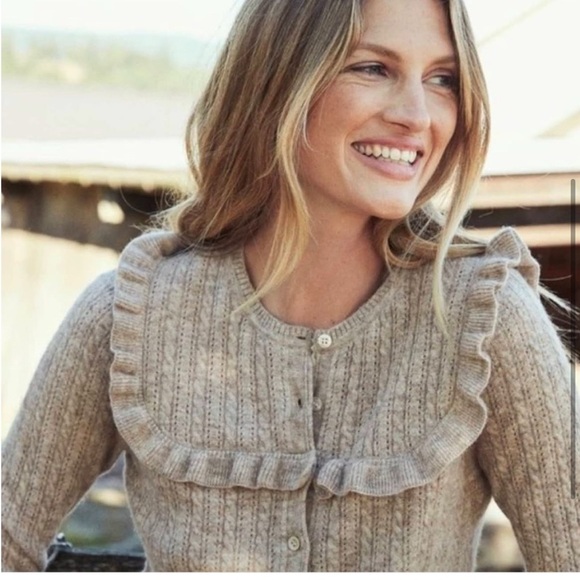 Doen Altheda Cardigan Sweater Size Small - Picture 2 of 11